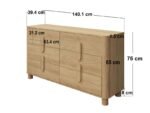 Remington 6 Drawer Wide Chest of Drawers - Image 9