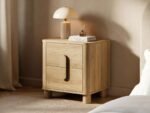 Remington Curved 2 Drawer Bedside Table - Image 4