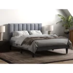 Riverside Fabric Bed Grey