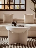 Rona Black and White Marble Two Link Chain Decor