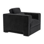 Rose Velvet Armchair - Image 5
