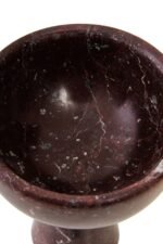 Rousay Small Red Marble Pedestal Bowl