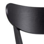 Roxby Bar Stool in Black Set of 2