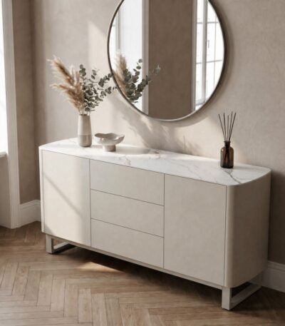 Savana Oyster Ceramic Sideboard