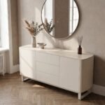 Savana Travertine Ceramic Sideboard