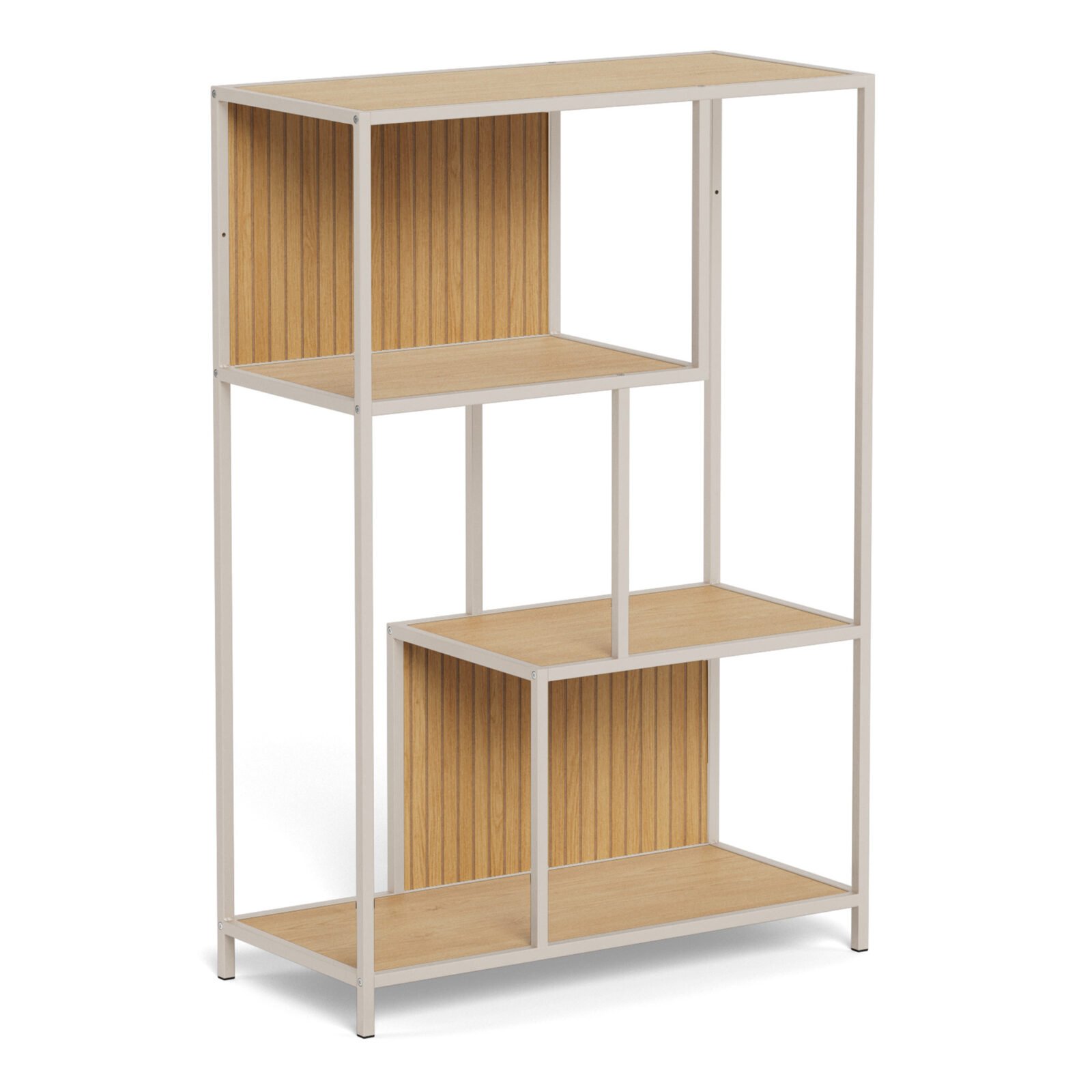 Seaford Bookcase in Oak & Grey Seaford Bookcase in Oak & Grey