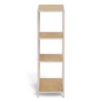 Seaford Bookcase in Oak & Grey
