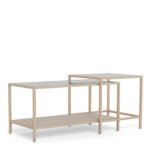 Seaford Coffee Table Set in Grey (Set of 2)