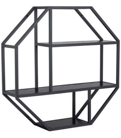 Seaford Octagonal Metal Wall Shelf
