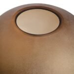 Seil Brown Opaque Glass Large Vase