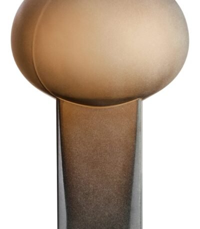 Seil Brown Opaque Glass Large Vase