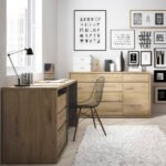 Shetland 3 Drawer Desk