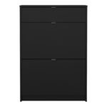 Shoes Shoe Cabinet 2 Flip Down Doors + 1 Drawer