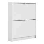 Shoes Shoe Cabinet 2 Flip Down Doors and 1 layer