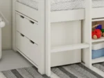 Shorty Midsleeper Cube Storage Set White