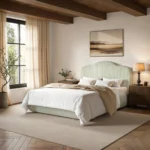 Skylynn Cloud Ottoman Bed Green