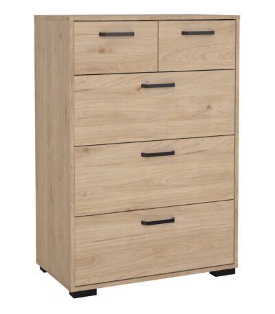 Sofia Chest 3 + 2 drawers Jackson Hickory