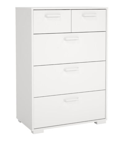 Sofia Chest 3 + 2 drawers White
