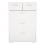 Sofia Chest 3 + 2 drawers White