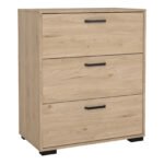 Sofia Chest 3 drawers Jackson Hickory