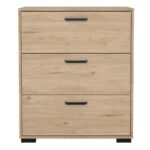 Sofia Chest 3 drawers Jackson Hickory