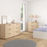 Sofia Chest 3 drawers Jackson Hickory