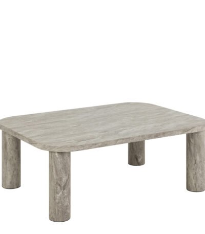 Solano Rectangular Coffee Table in grey 100 x 75 cm