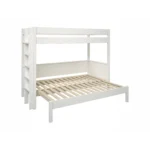 Solid Wood Arvid Sofa Bunk Bed White