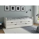 Solid Wood Tomas Captain Bed
