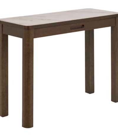 Southampton Console Table 1 Drawer in Cream Ceramic