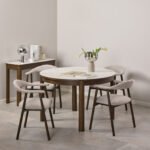 Southampton Round Extendable Dining Table