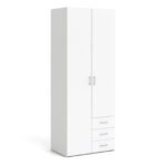 Space Wardrobe 2 Doors 3 Drawers