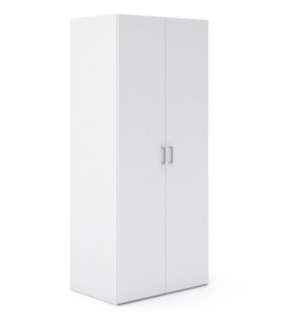 Space Wardrobe 2 Doors White 1750