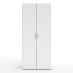 Space Wardrobe 2 Doors White 1750