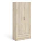 Space Wardrobe with 2 Doors + 1 Drawer