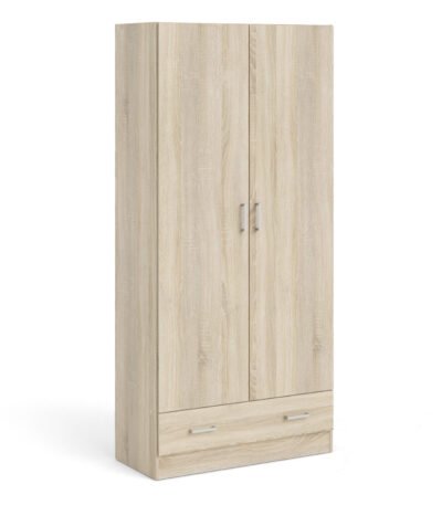 Space Wardrobe with 2 Doors + 1 Drawer