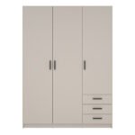 Sprint Wardrobe with 3 Doors + 3 Drawers
