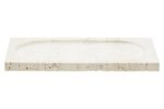 Staffa Travertine Rectangular Tray