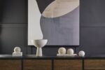 Staffa Travertine Rectangular Tray