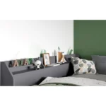 Stepaside Staircase High Sleeper Bed Grey