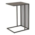 Strington Tall Side Table in Black