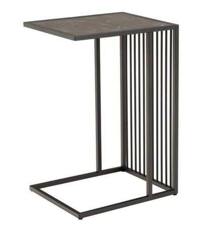 Strington Tall Side Table in Black