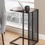 Strington Tall Side Table in Black