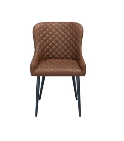 T10 Vintage Tan Dining Chair