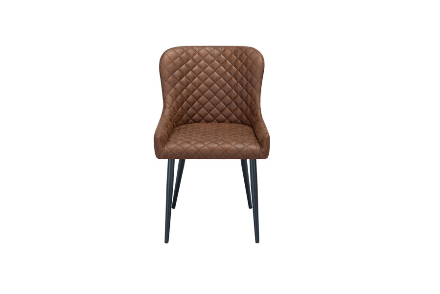 T10 Vintage Tan Dining Chair