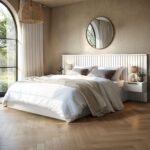 Taylor Hotel Ottoman Bed with Side Tables White