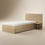 Taylor Single Bed Frame with Drawers & Integrated Bedside Table - Image 5