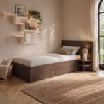 Taylor Single Bed Frame with Drawers & Integrated Bedside Table - Image 8