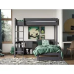 Tera High Sleeper With Single L Shaped Bed