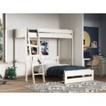 Tera High Sleeper With Small Double L Shaped Bed